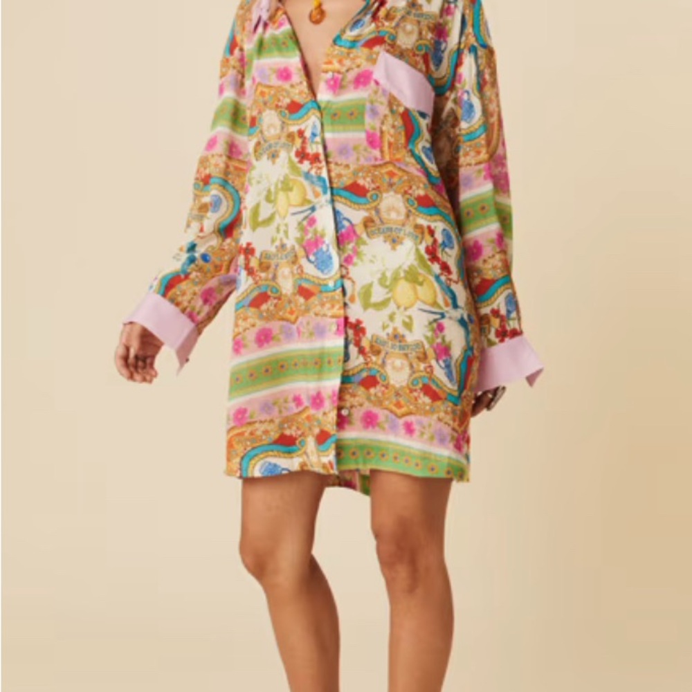 Spell Multicolor Women's Robe - Picture 2 of 7